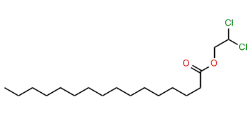 2,2-Dichloroethyl hexadecanoate